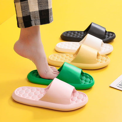 Pamela – Summer Bathroom Slippers with Massage Design