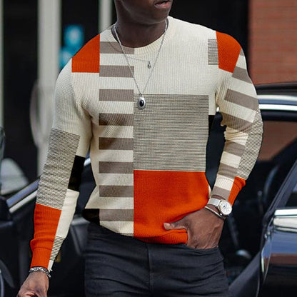 Ronald – 3D Sweater for Men with Long Sleeves