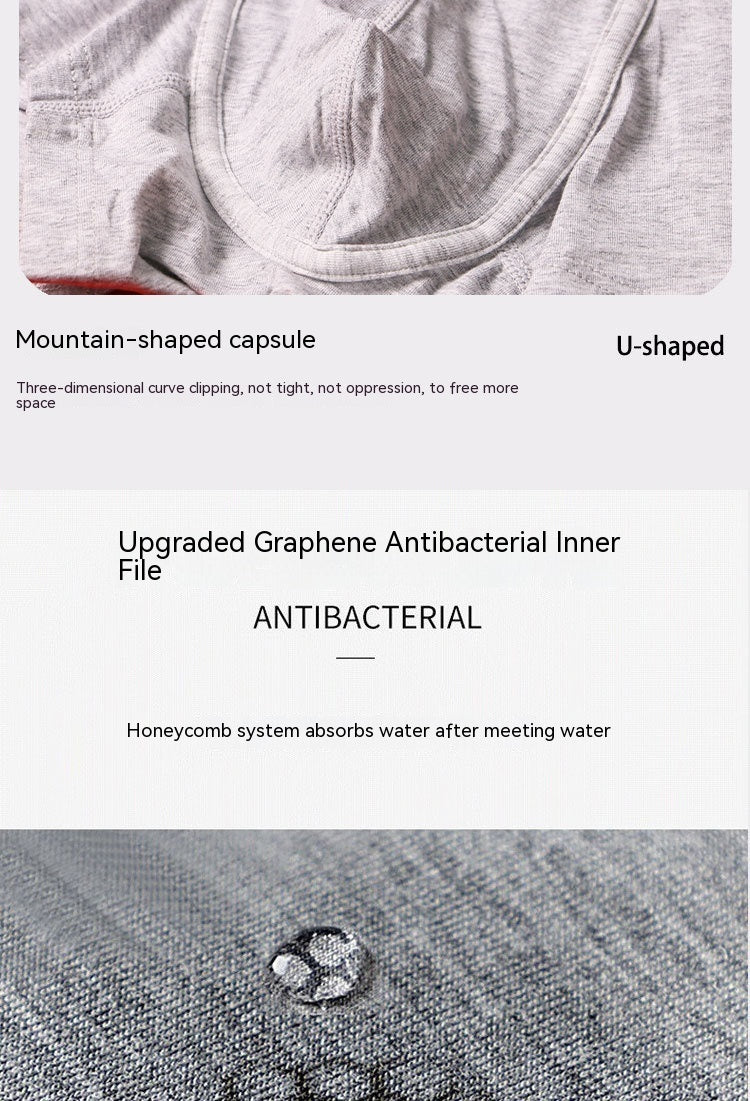 Jamie – Men's Underwear in Festive Red Cotton