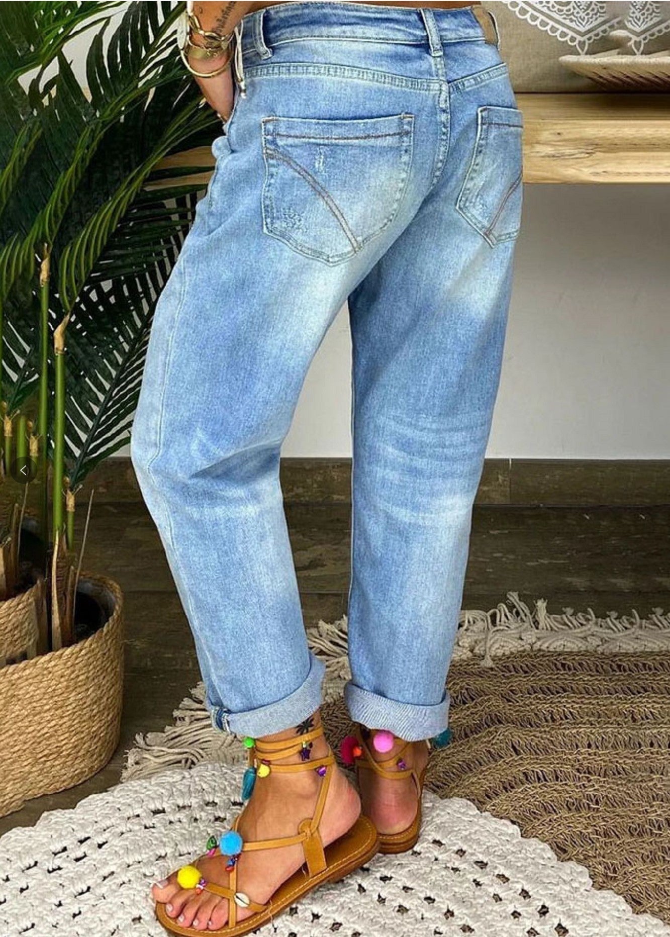 Hannah – High-Waist Summer Jeans