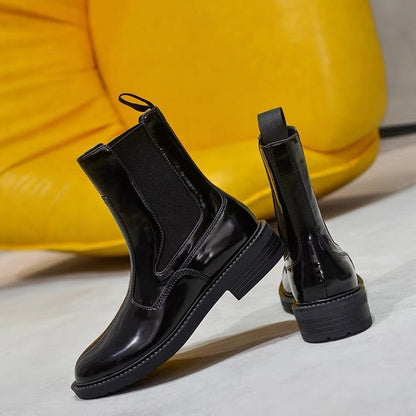 Sue – British Vegan Leather Martin Boots