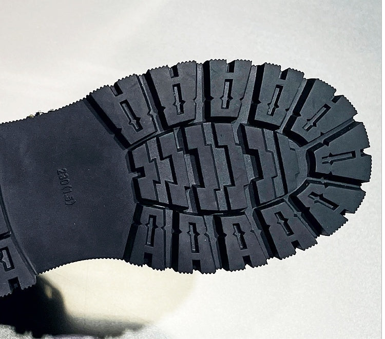 Rose – Thick-Sole Women's Sock Boots in Martin Style