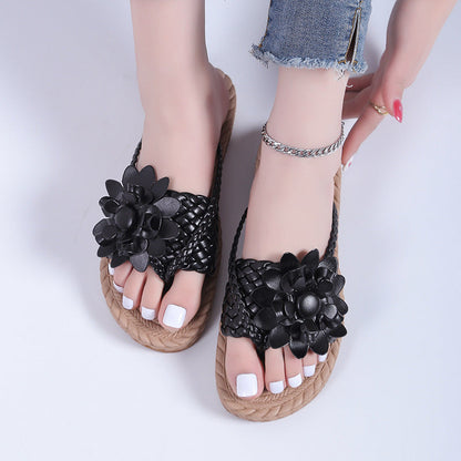 Mary – Floral Slippers for Beach and Outdoor