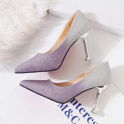 Georgina – Gradient Sexy French Stiletto High Heels