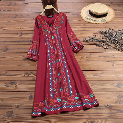 Fiona – Boho Tunic Dress