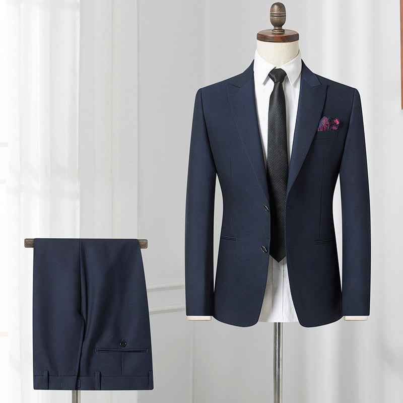 Rory – Slim Men's Suit in Korean Style