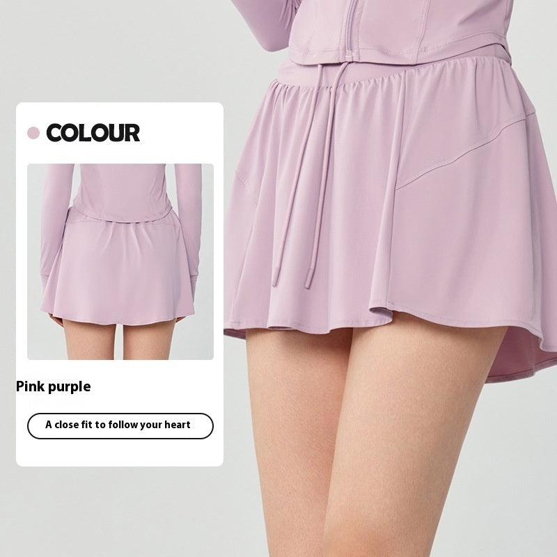 Emma – Sporty Yoga Skirt with UV Protection