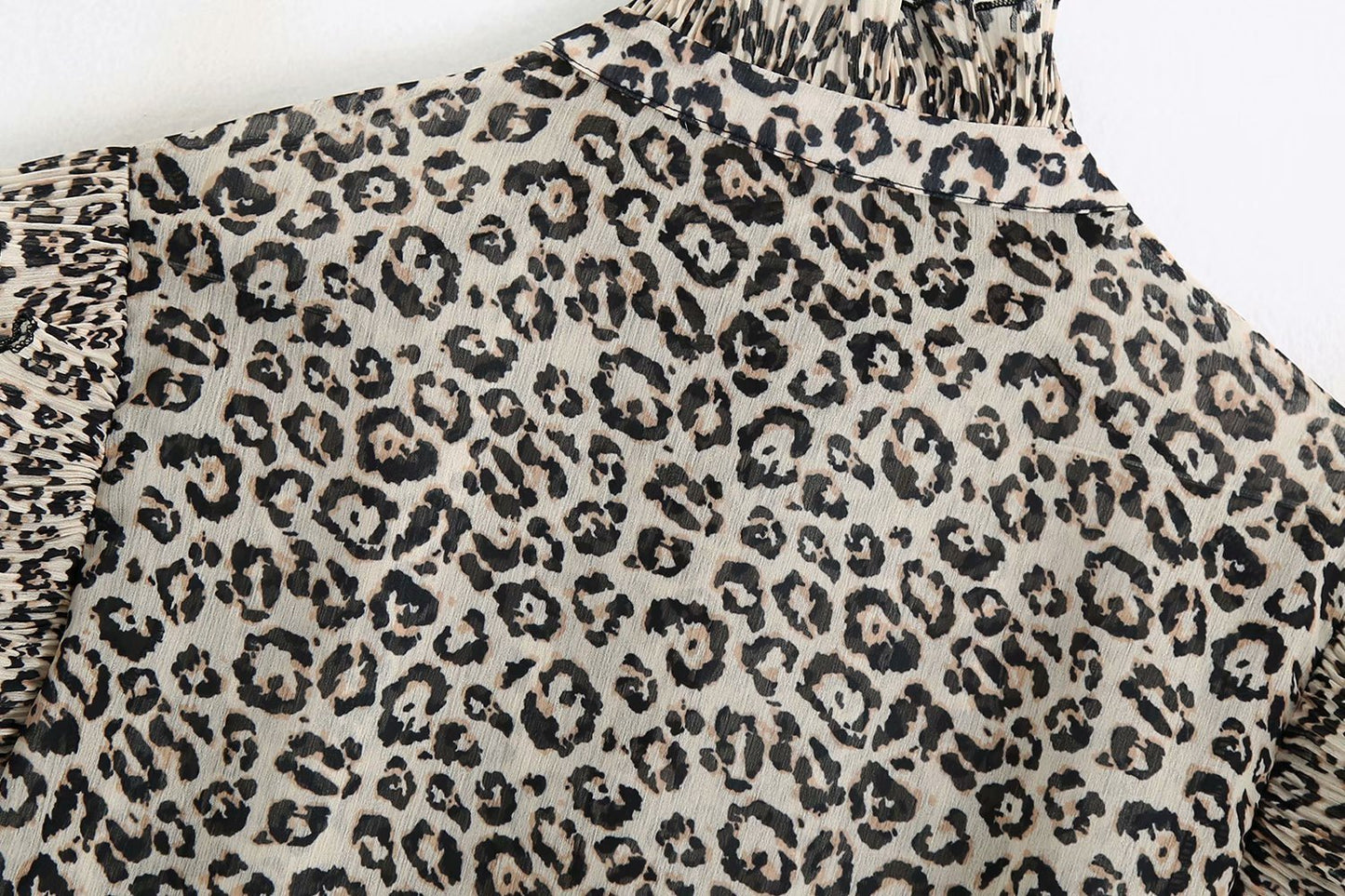 Angela – Printed Chiffon Shirt