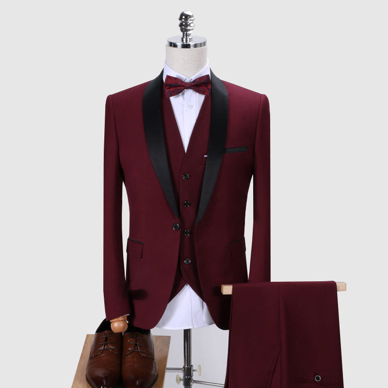 Ernest – Elegant Three-Piece Men's Suit Set