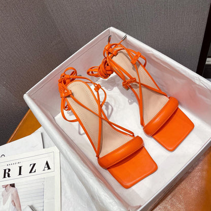 Leah – Cutout Strap Stiletto Heels