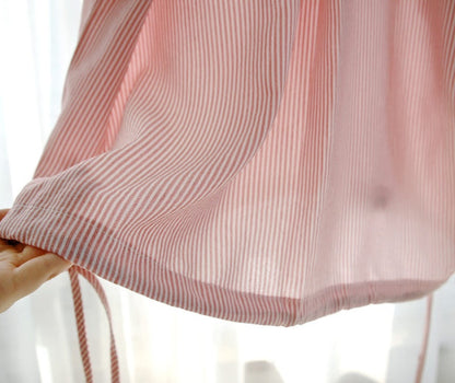 Gabrielle – Blouse with Loose Stripes and Raglan Sleeves