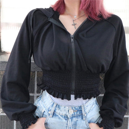 Shannon – Slim Women’s Hoodie with High Waist