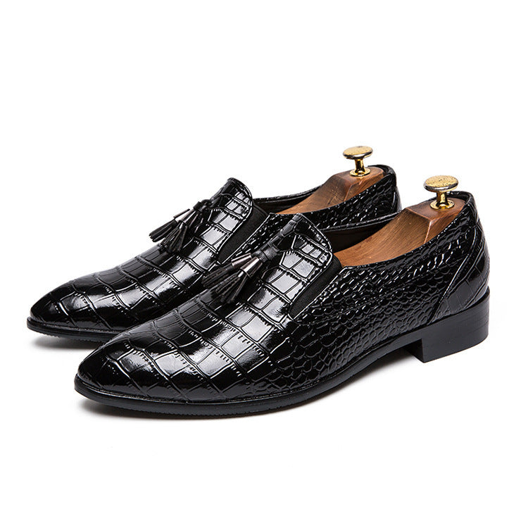 Brian – Tapered Men's Shoes in Vegan Leather
