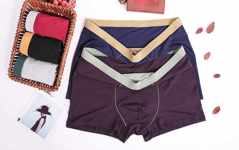 Wayne – Loose Men's Cotton Boxer Shorts