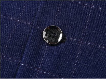 Joshua – Casual Suit with Check Pattern