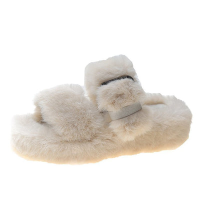 Joan – Fluffy Women's Slippers