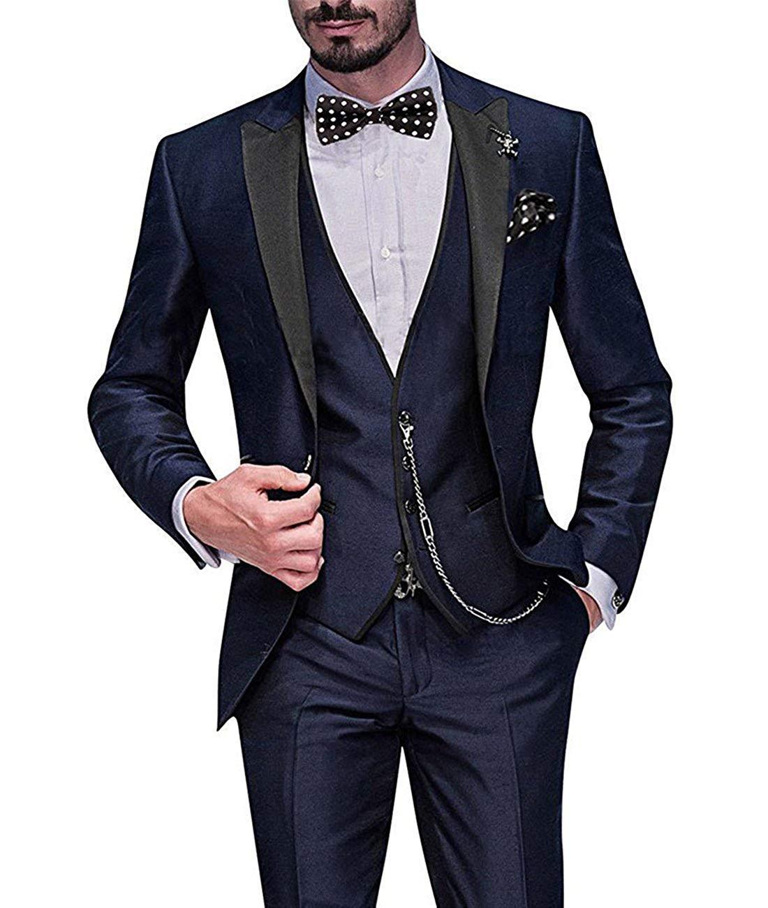 Kenneth – Three-Piece Men's Suit for Weddings