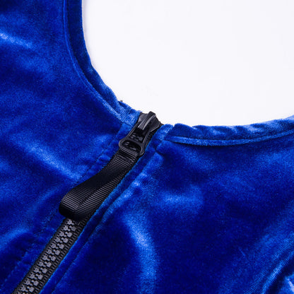 Clara – Casual Velvet Jumpsuit