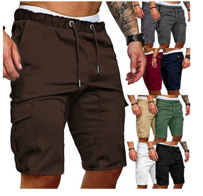 Andy – Men's Fitted Elastic Cropped Shorts