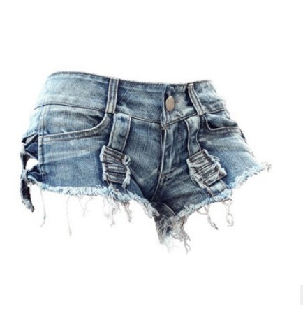 Catherine – Sexy Low-Rise Summer Denim Shorts