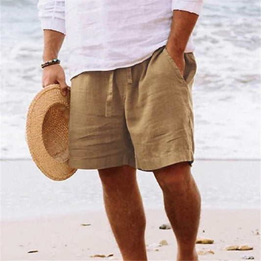 Callum – Breathable Men's Shorts in Solid Color