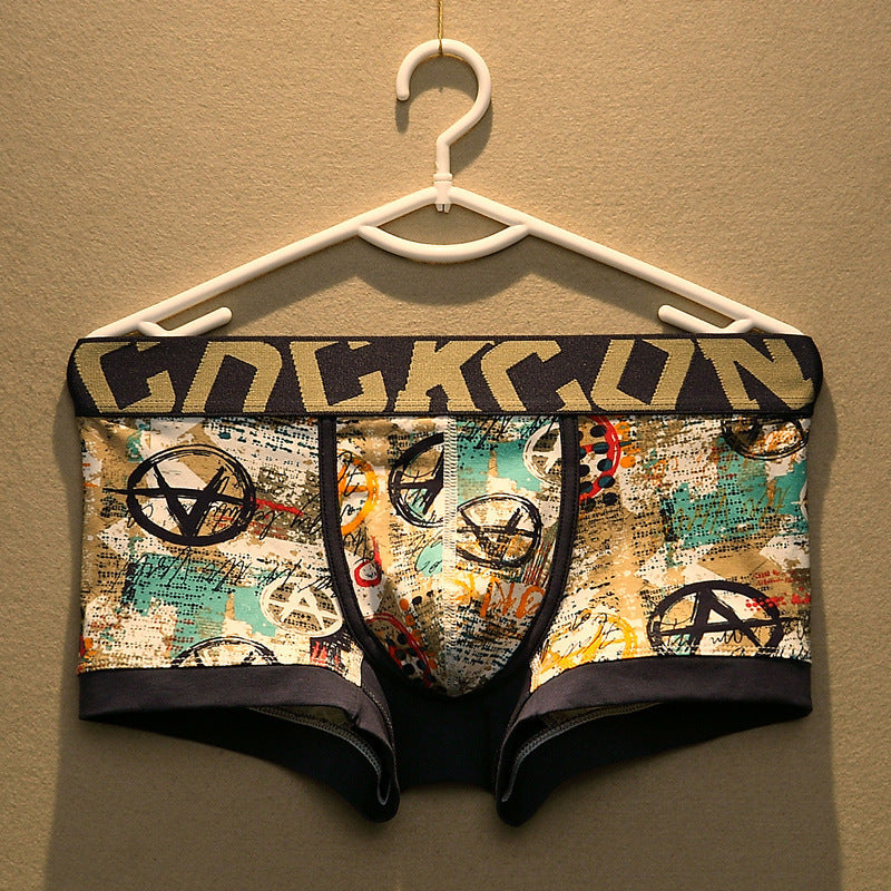 Owen – Trendy Men's Cotton Boxer Shorts