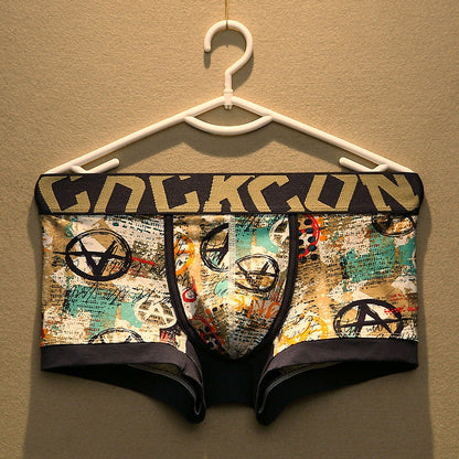 Owen – Trendy Men's Cotton Boxer Shorts