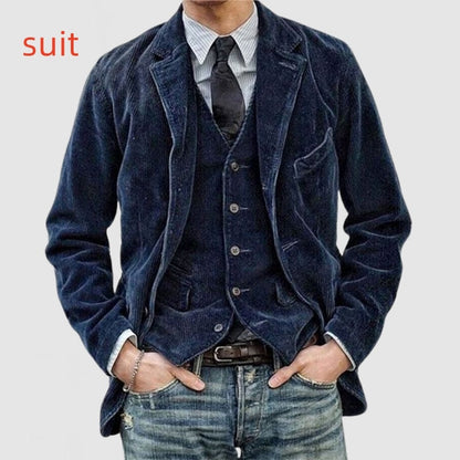 Damien – Warm Corduroy Jacket for Men