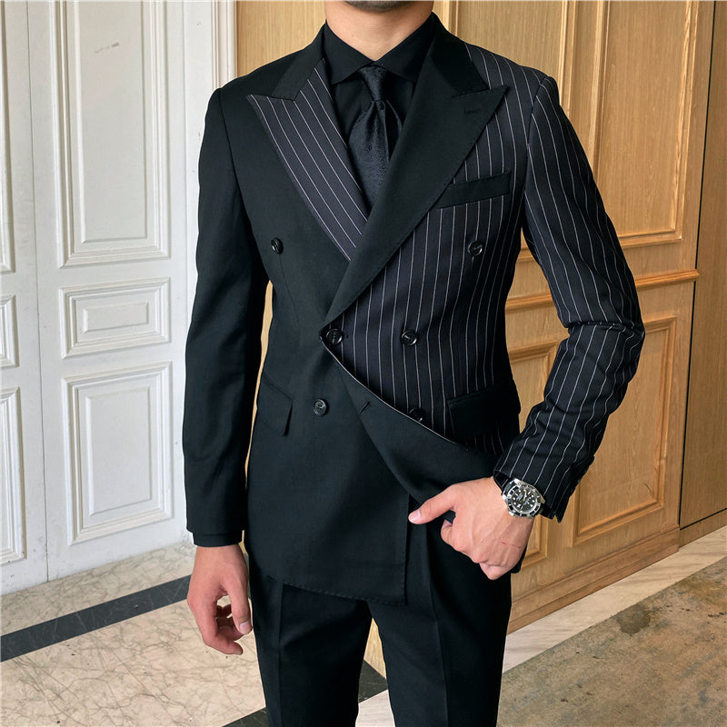 Arthur – Striped Double-Breasted Suit