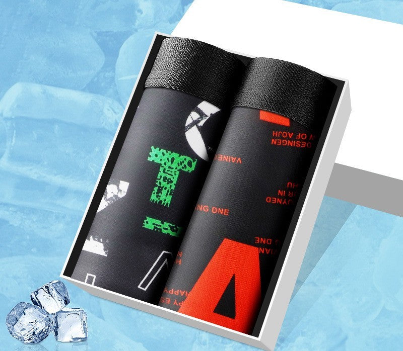 Lewis – Breathable Ice Silk Men's Boxers