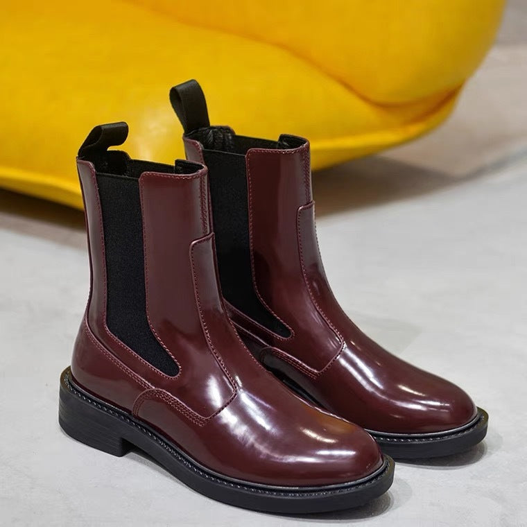 Sue – British Vegan Leather Martin Boots