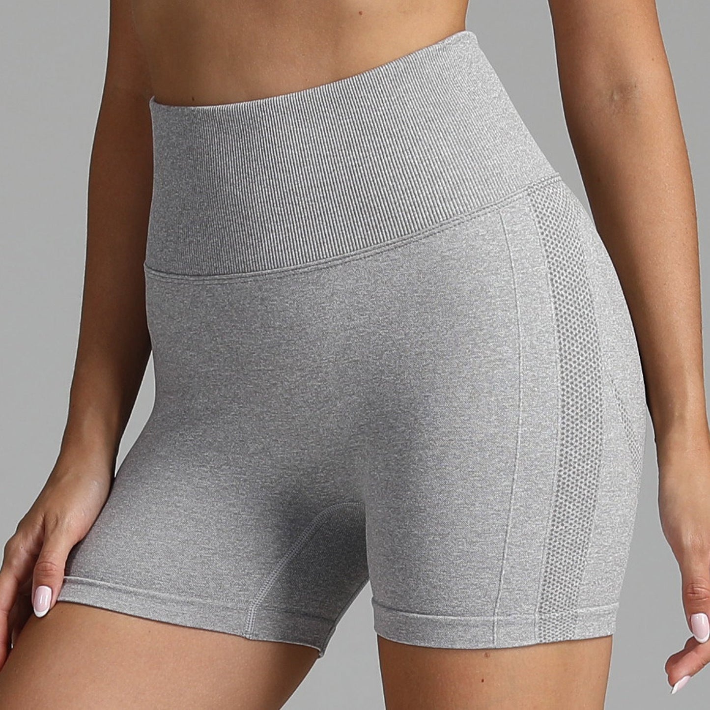 Grace – Seamless High-Waist Yoga Shorts for Women