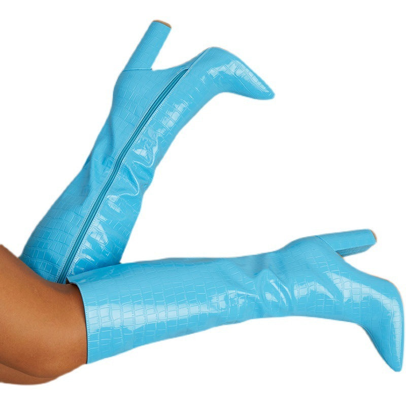 Holly – Women's Ankle Boots with Side Zipper