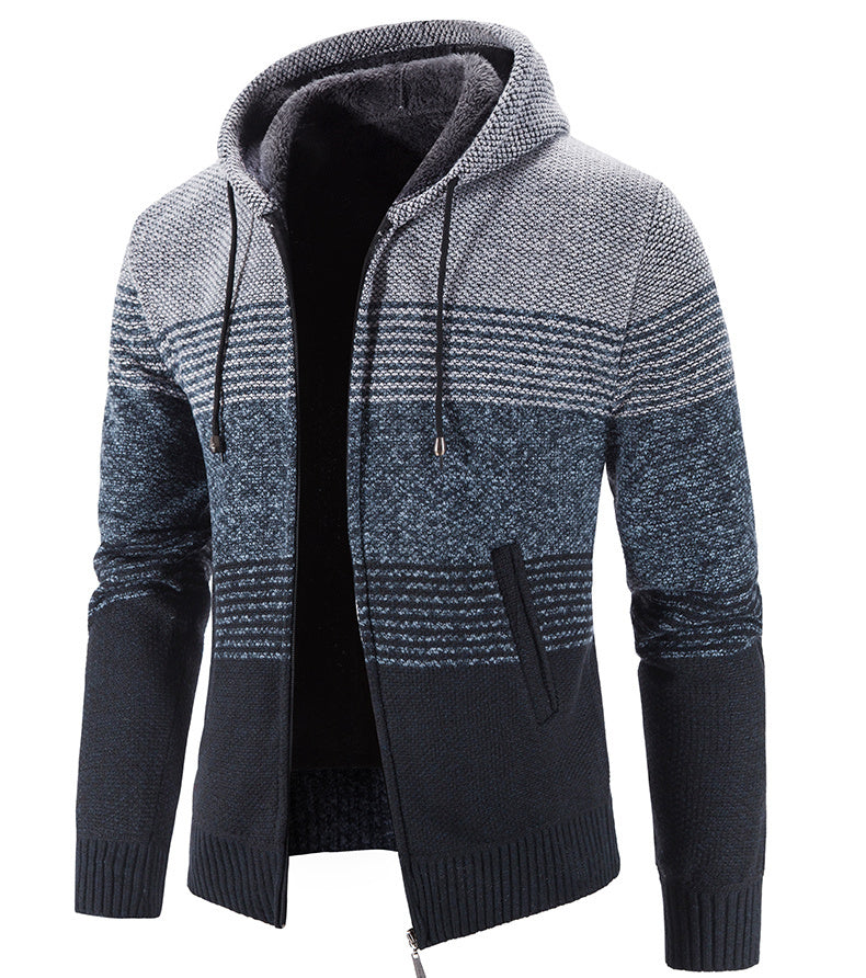 Norman – Thick Hooded Fleece Jacket