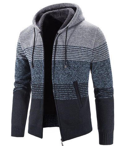 Norman – Thick Hooded Fleece Jacket
