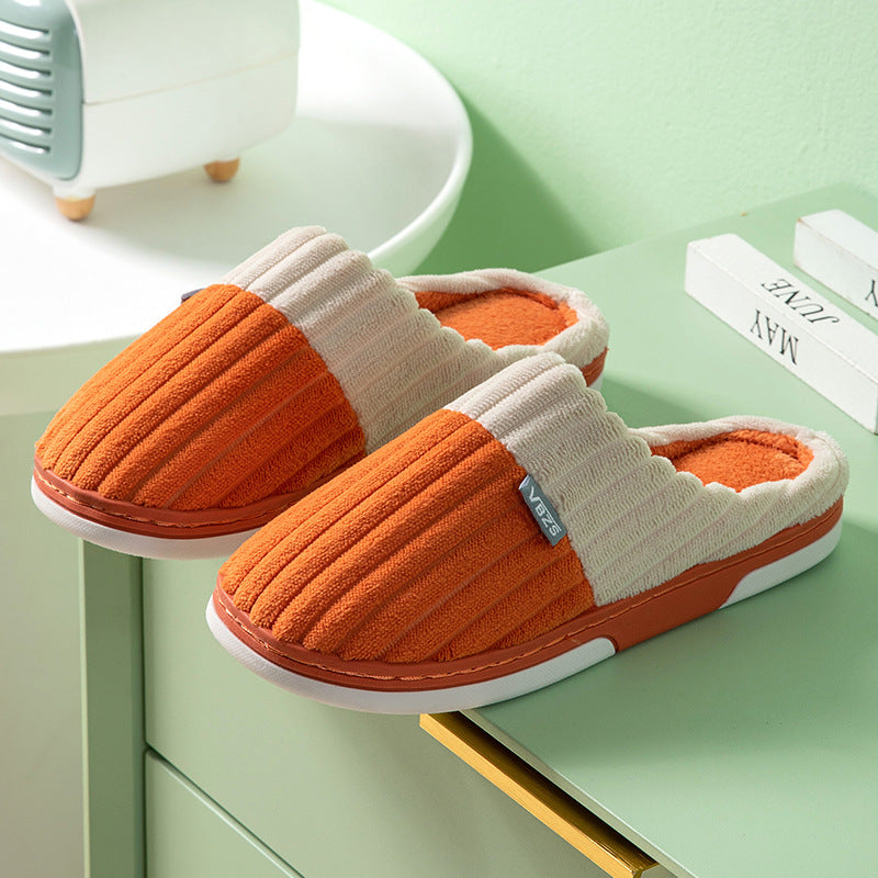 Abigail – Unisex Winter Corduroy Slippers