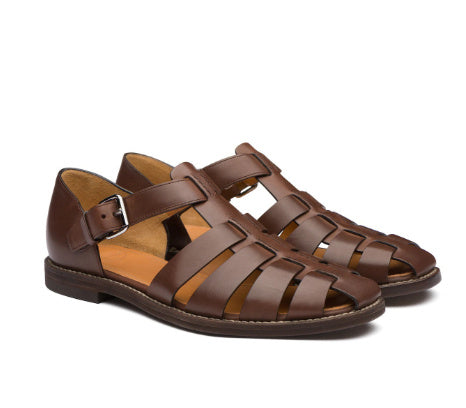 Anne – Color Block Women's Sandal in Vegan Leather
