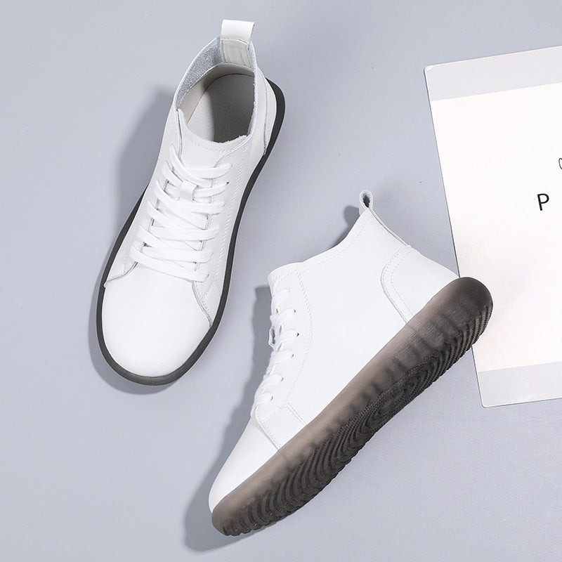 Amy – Flat Women's Boots in Vegan Leather