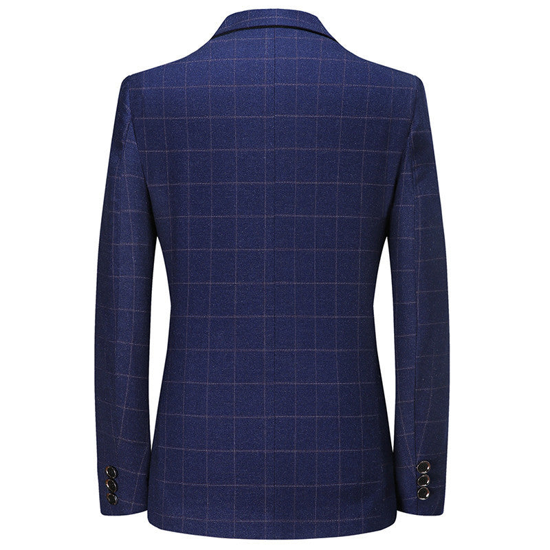 Joshua – Casual Suit with Check Pattern