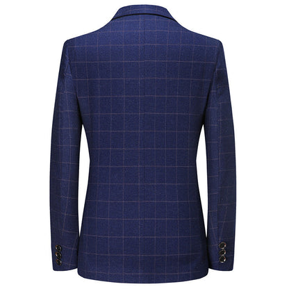 Joshua – Casual Suit with Check Pattern