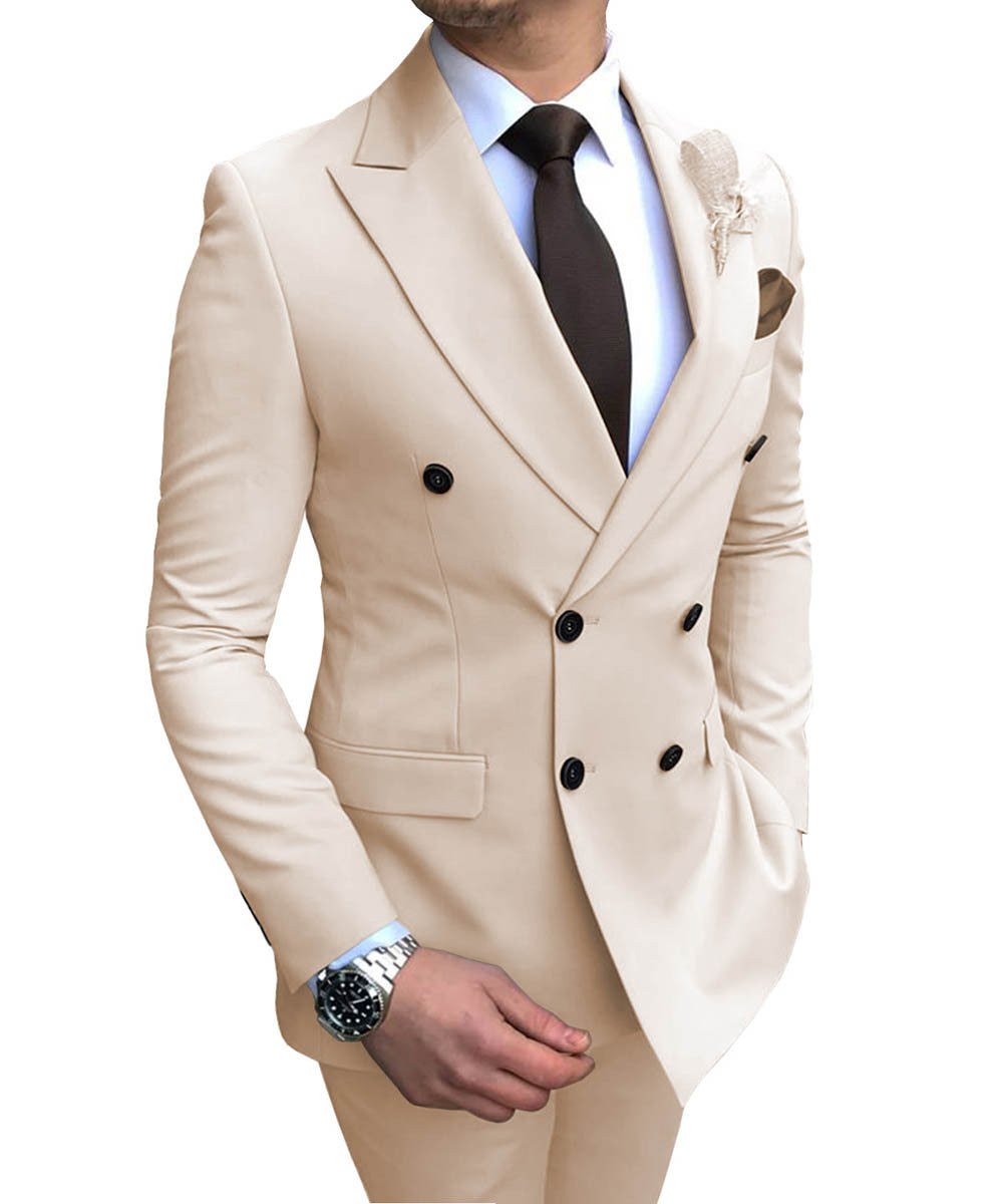 Ernest – Double-Breasted Suit for Wedding Guests