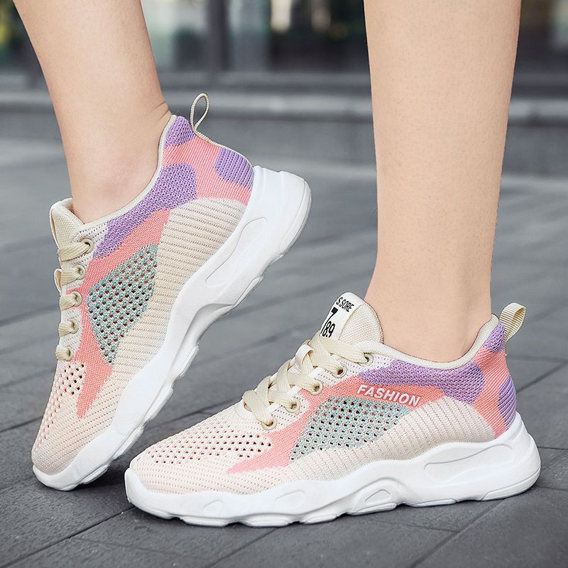 Faith – Versatile Women's Sneakers with Color Block