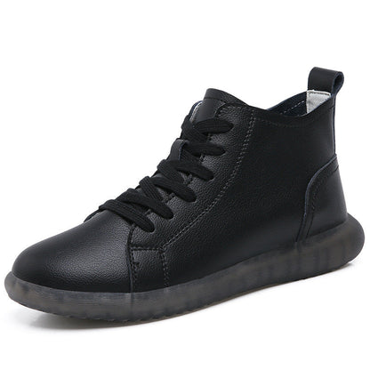 Amy – Flat Women's Boots in Vegan Leather