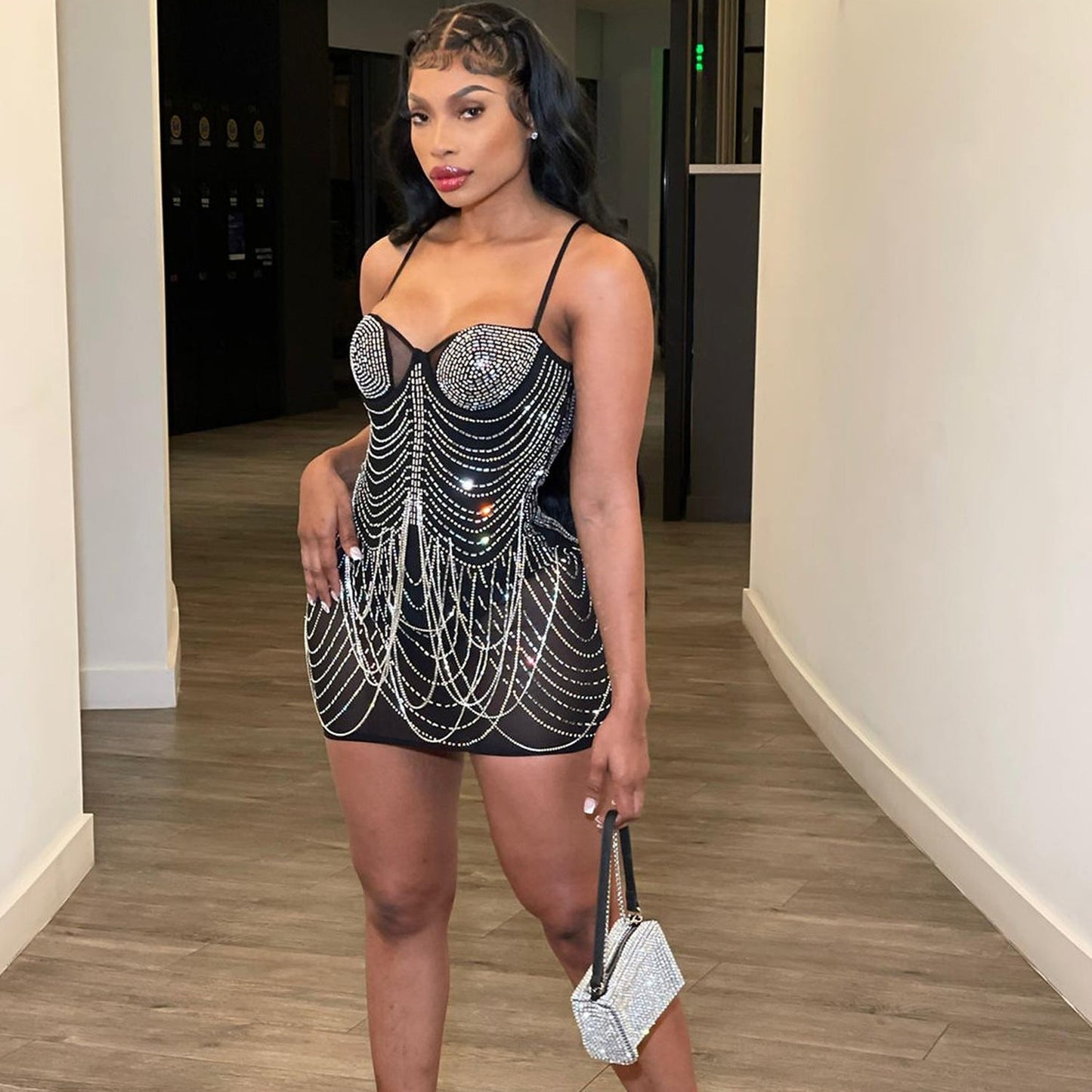 Sharon – Stylish Women's Dress with Tassels for Parties