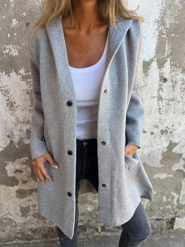 Heather – Casual Women's Hoodie Cardigan
