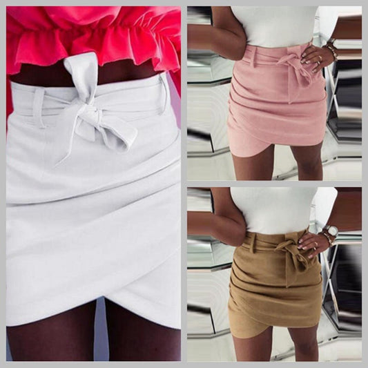 Tanya – Sexy Women's Skirt with Belt and Slim Fit
