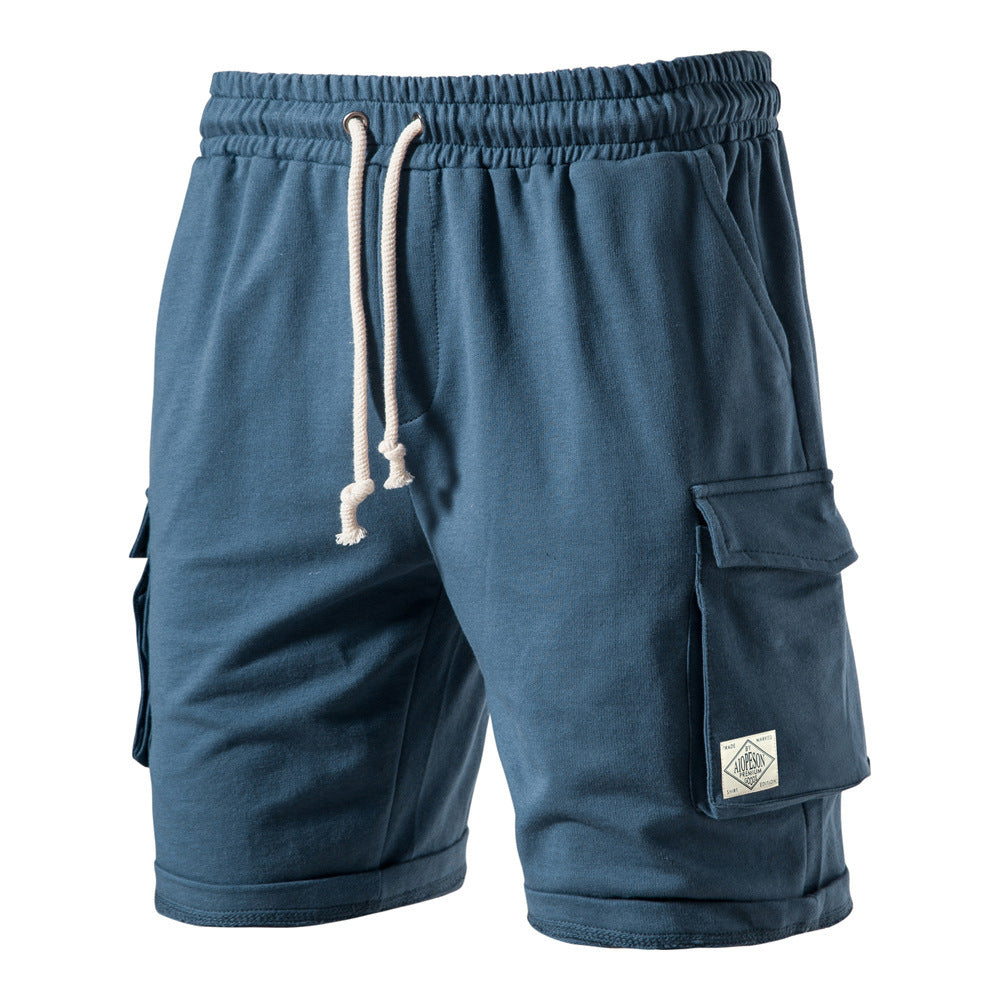 Kieran – Casual Athletic Shorts with Elastic Waistband