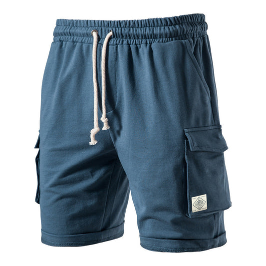 Kieran – Casual Athletic Shorts with Elastic Waistband