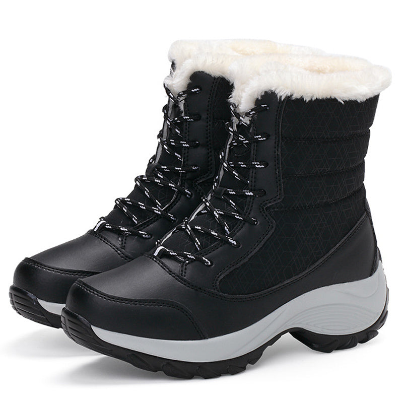 Kathleen – Warm Women's Snow Boots with Plush Lining