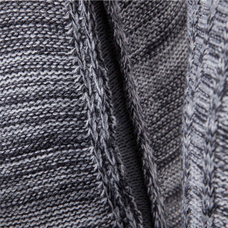 Kelvin – Long Men's Hooded Trench Cardigan for Winter